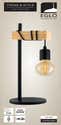 Lampada Da Tavolo Eglo Cadella 38 Cm Alluminio Spazzolato IP54 - Interni Ed Esterni - Alogena G9 - Foto 1