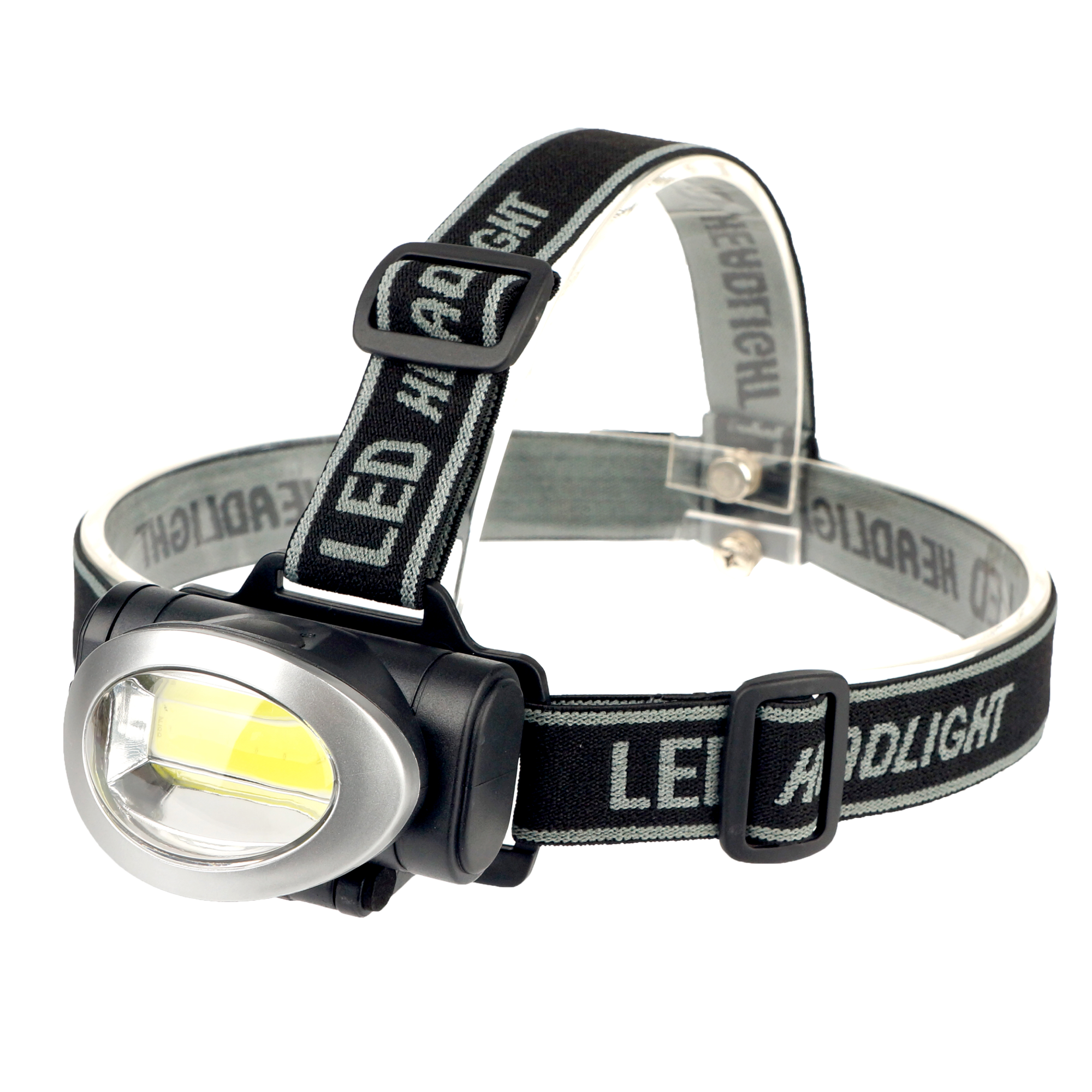 Torcia LED/COB Zenitech 300 Lm - Ricaricabile Con Clip, Gancio E Magnete - 80m Portata, Mani Libere