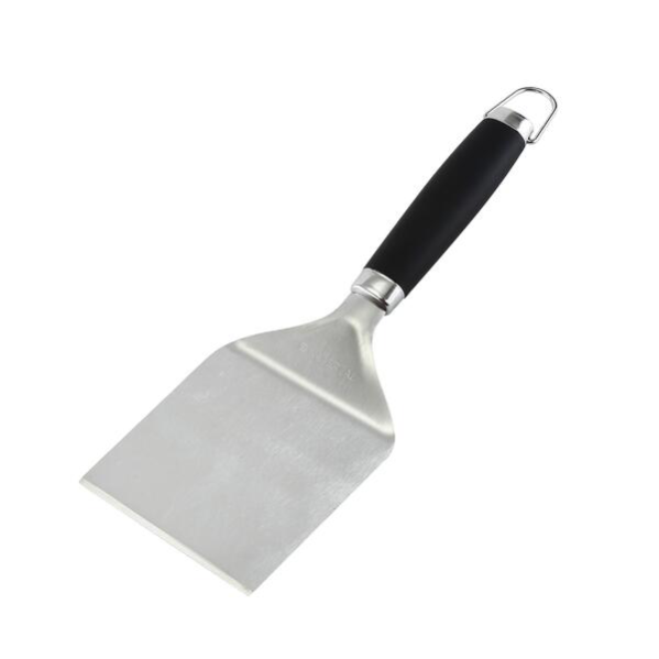 Spatola Barbecue 7 In 1 Con Manico Legno - Utensile Multifunzione Per Grigliate - Foto 3