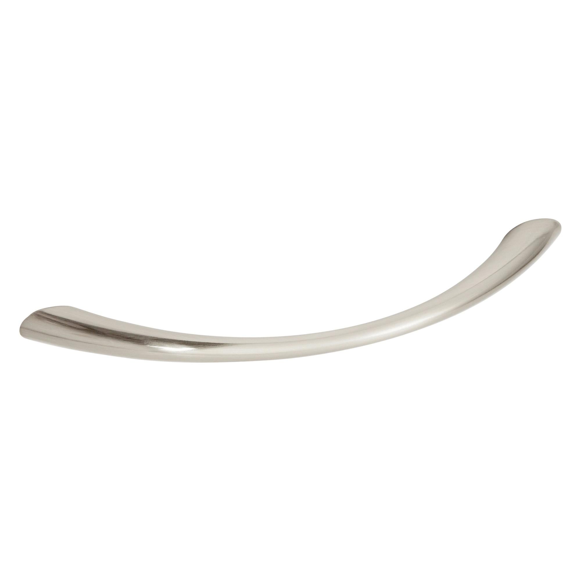 Maniglia Per Mobili In Zama Argento Spazzolato Chic INSPIRE Interasse 128 Mm 4 Pezzi 81967259