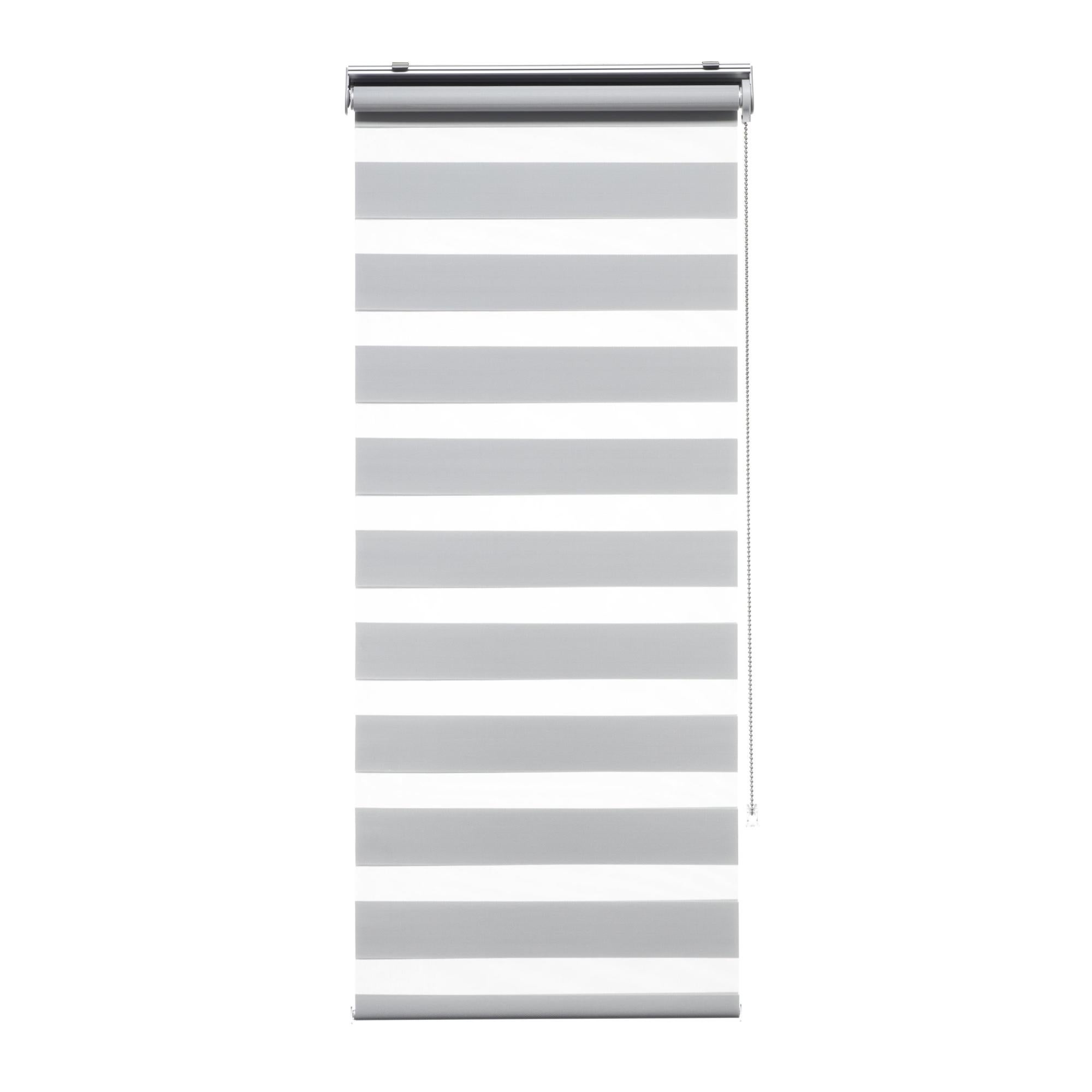 Tenda A Rullo Deco Company Grigio Chiaro 40x150cm - Montaggio Senza Trapano, Regolazione A Catenella - Foto 6