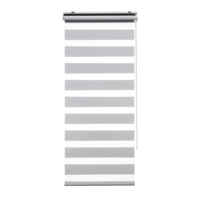 Tenda A Rullo Deco Company Grigio Chiaro 40x150cm - Montaggio Senza Trapano, Regolazione A Catenella - Foto 6