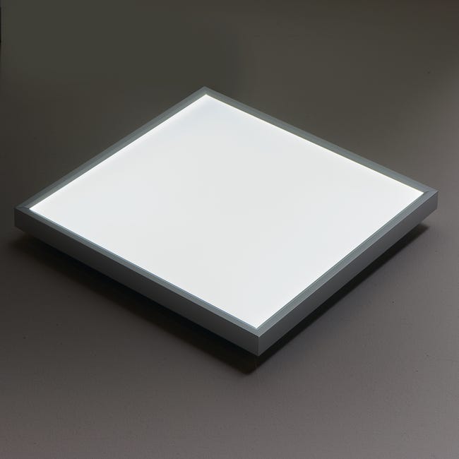 Pannello LED Gdansk 30x120 cm, cct dimmerabile argento, INSPIRE