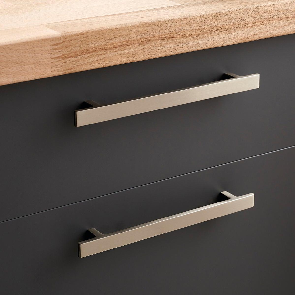 Ba Maniglia Mobili 160mm Per Armadio Acciaio Inox Della Cucina Moderno Porta 647 - Foto 9