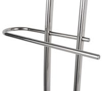 Porta Asciugamani Artex Gym In Acciaio Inox - Made In Italy 40x18x83cm - Foto 7