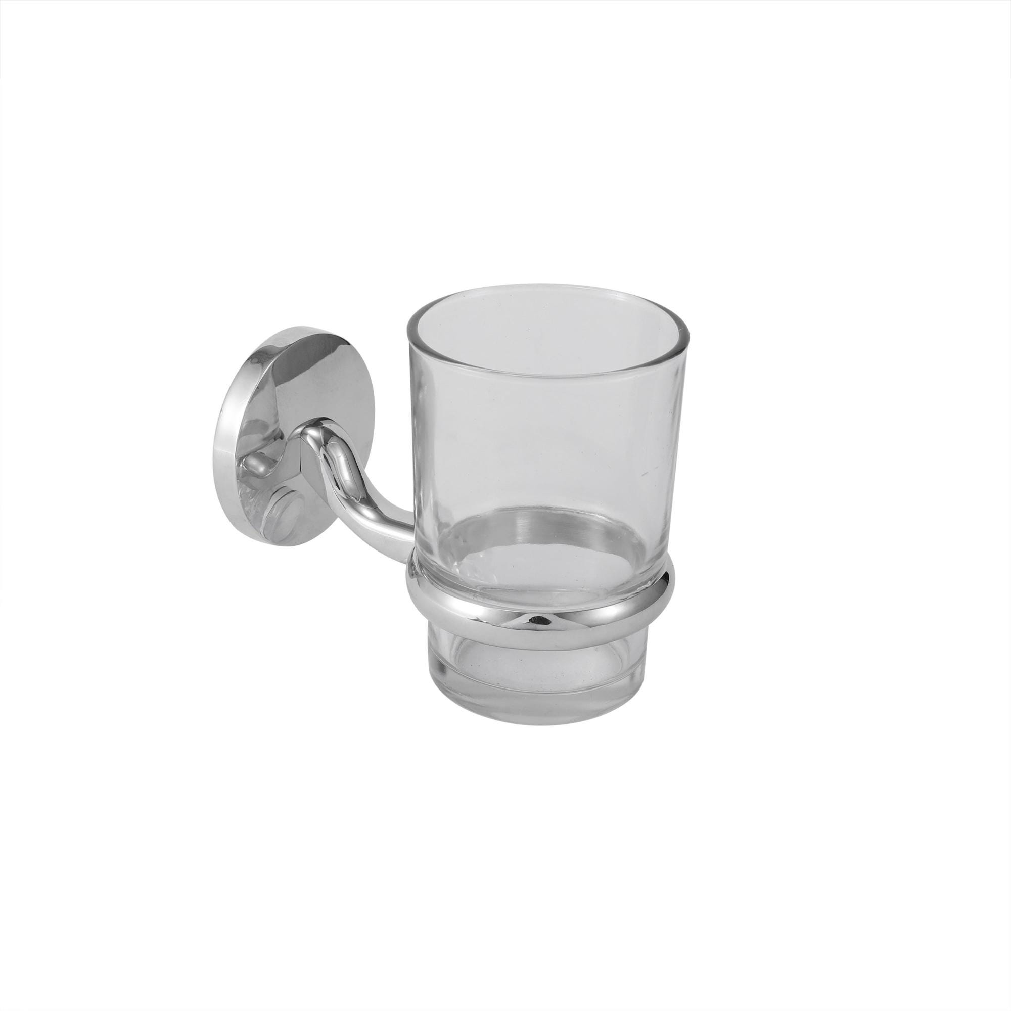Gaolinci Set 2 Bicchieri In Vetro Per Bagno – Portaspazzolini E Tazze 370 Ml – Diametro 6,6 Cm, Altezza 13,2 Cm