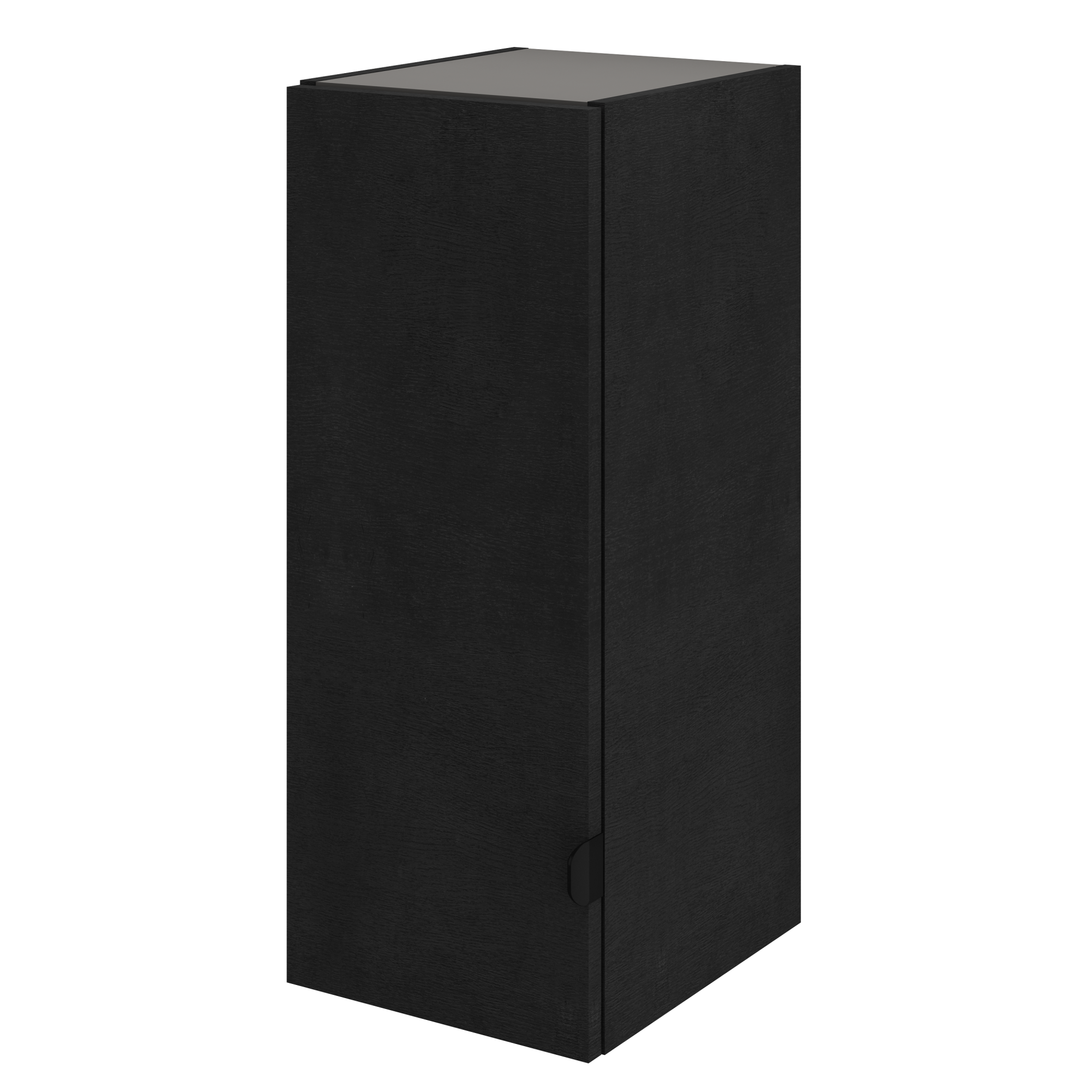 Lomadox Mobiletto Bagno Sospensione 35 Cm – Antracite/Rovere, 1 Anta Con Soft-close, Design Moderno
