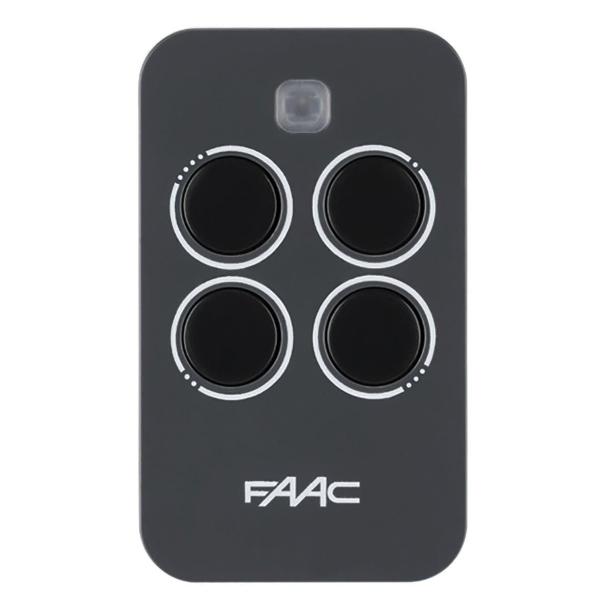 Telecomando Rolling code FAAC XT4 RC 433 MHZ 4 canali | Leroy Merlin