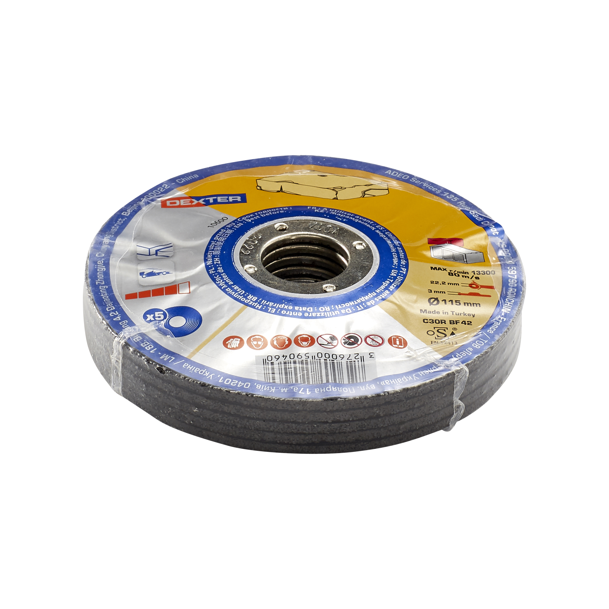 Dischi Taglio Metallo 12,7 Cm Dischi Da Taglio SALI Per Smerigliatrice - 25 Pezzi 12,7 Cm, Per Metallo E Acciaio, Max 12200 Giri/min Dischi Abrasivi Ossido Alluminio 12200 Giri/min - Foto 7