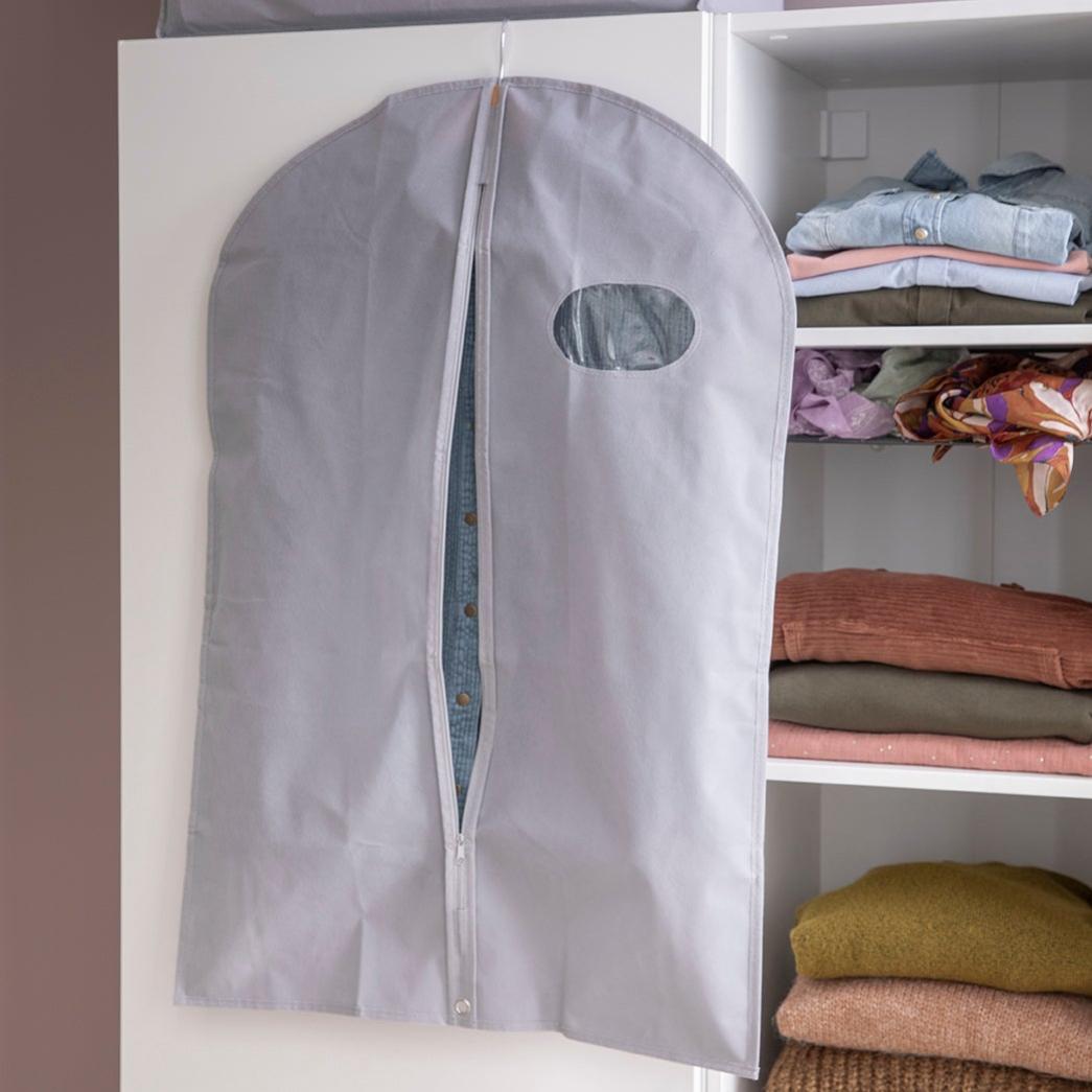 Copriabiti Antipolvere Trasparente - Telo PEVA 100x50x150 Cm Per Appendiabiti