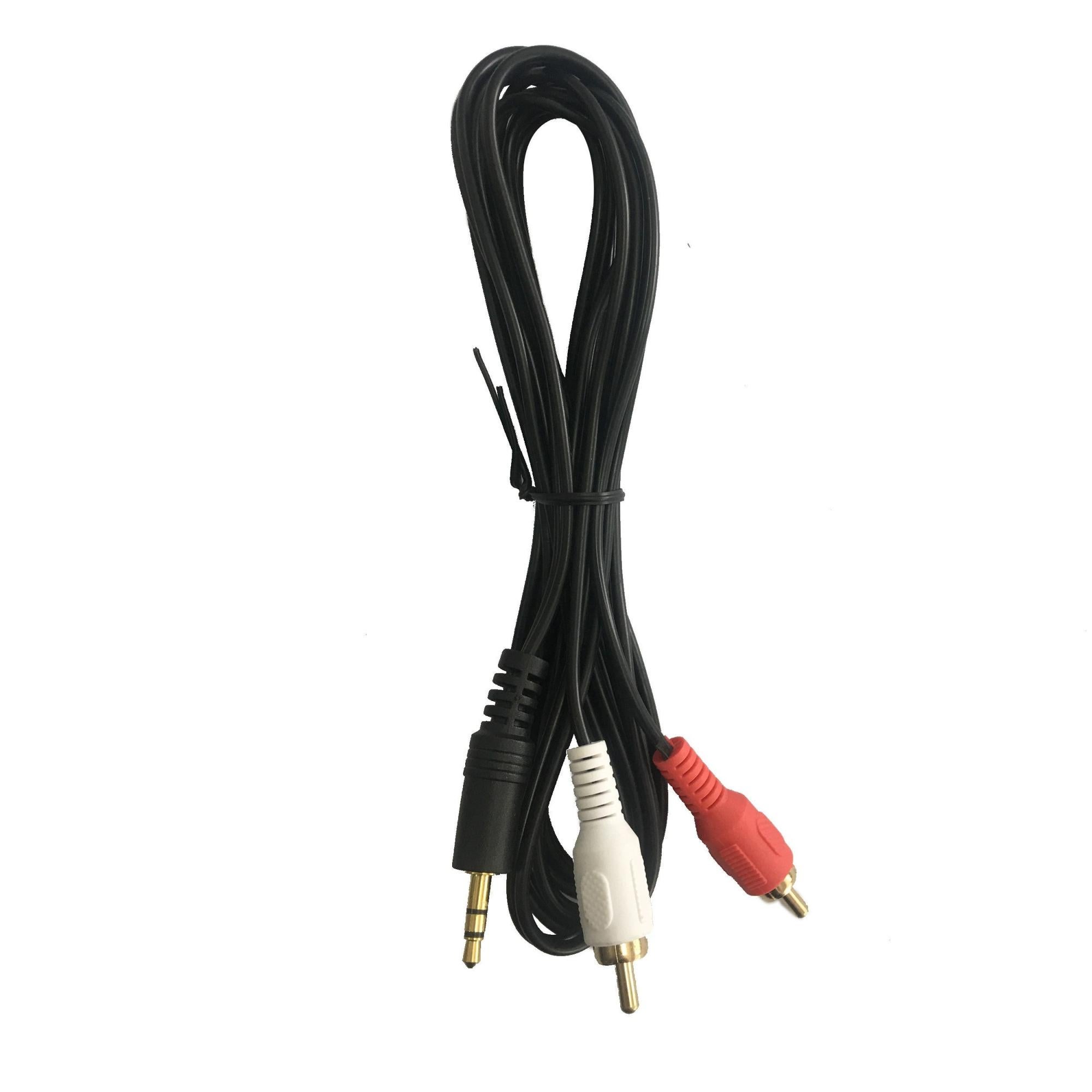 Cavo audio stereo 2 RCA maschio / 2 RCA maschio 4 m acquista da OBI