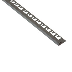 Profilo Angolare alluminio 10mm - 250cm Colore: BRONZO (89)