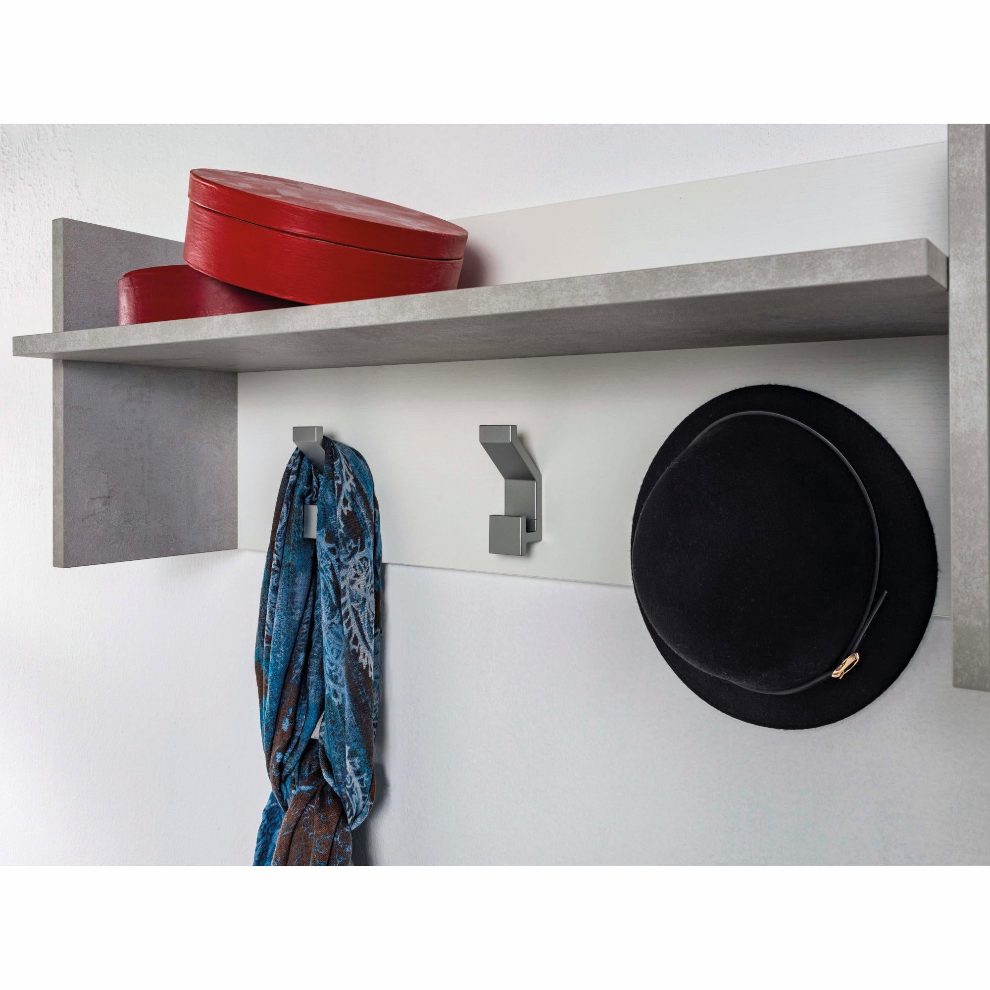 KATIMI 30 Ganci Neri Da Avvitare In Metallo, Con 30 Viti, Mini Ganci A Muro Per Appendere Vestiti, Tazze, Utensili, Per Cucina E Bagno