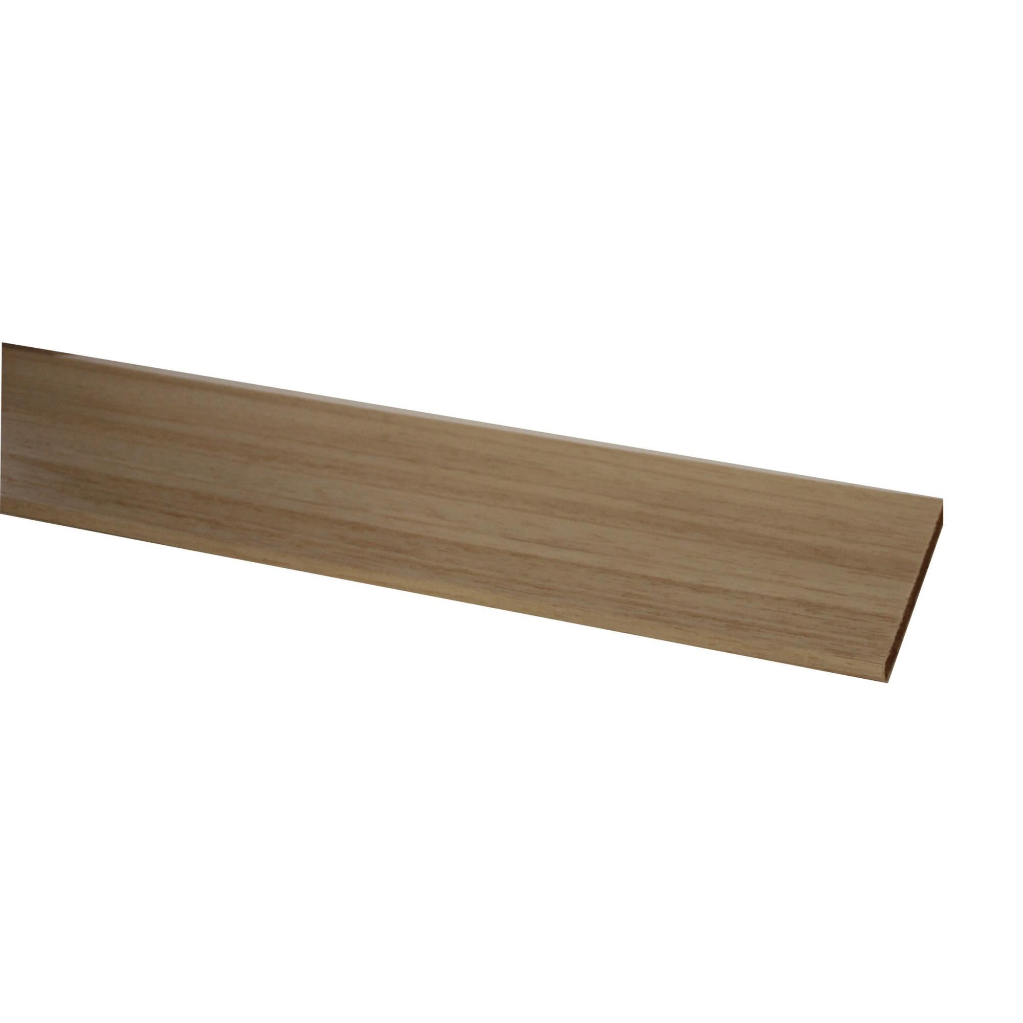 LISTELLI 100 Stück Lindenholz-Leisten 0,6x7x1000 Mm Für Modellbau Und Furnierarbeiten