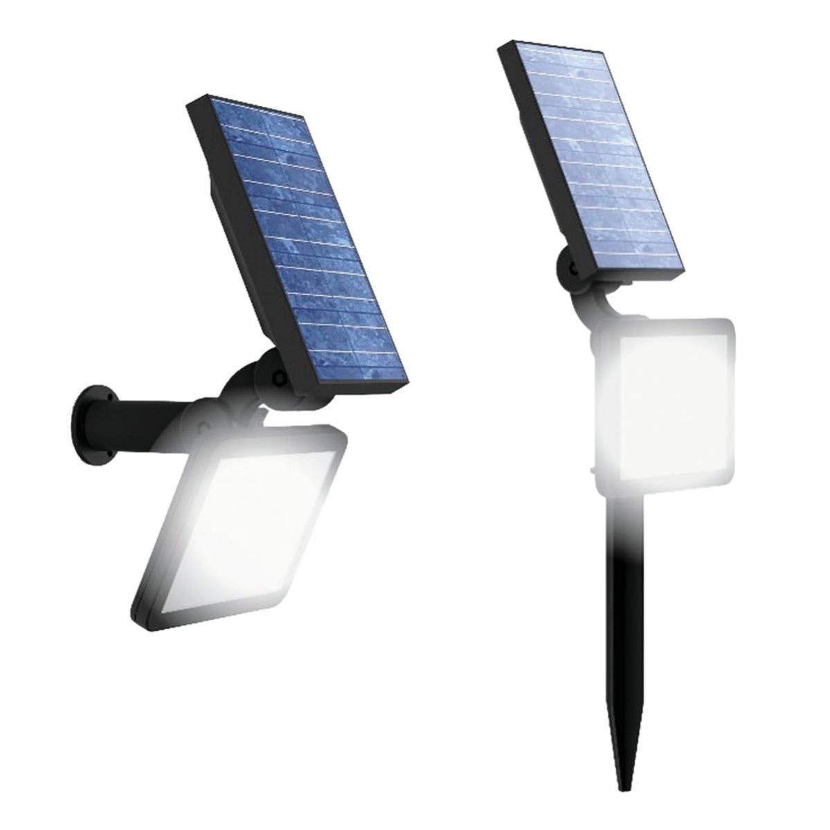 Proiettore Luce Solare A Forma Di Fiocco Di Neve - Decorazione LED Rotante Per Giardino, Feste E Cortile
