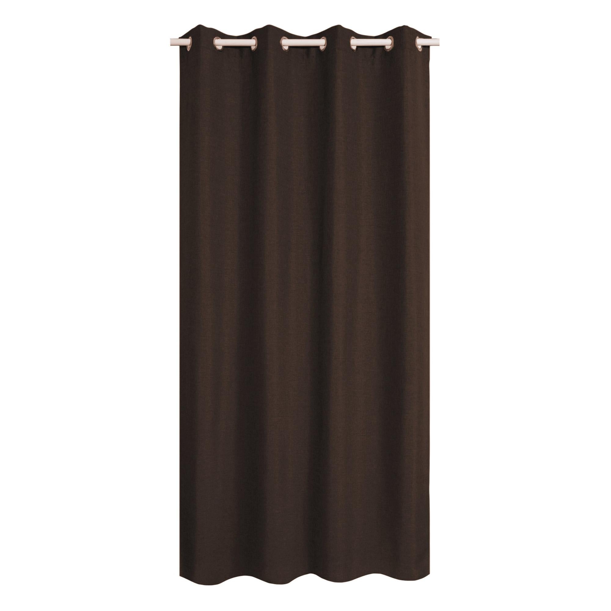 Tenda In Voile Atout Ciel Con Occhielli – 140 X 240 Cm, Colore Ciottolo, Poliestere Trasparente, Pronta Da Appendere
