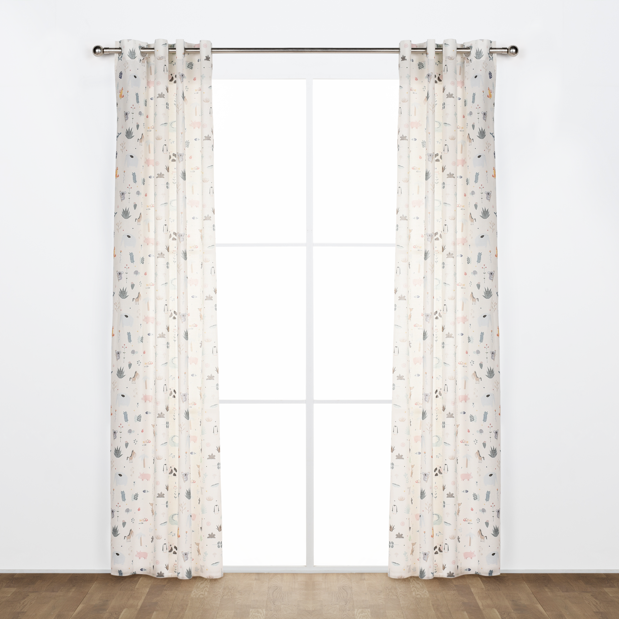 Tenda Design Floreale ABAKUHAUS 280x245 Multicolore - Alta Qualità