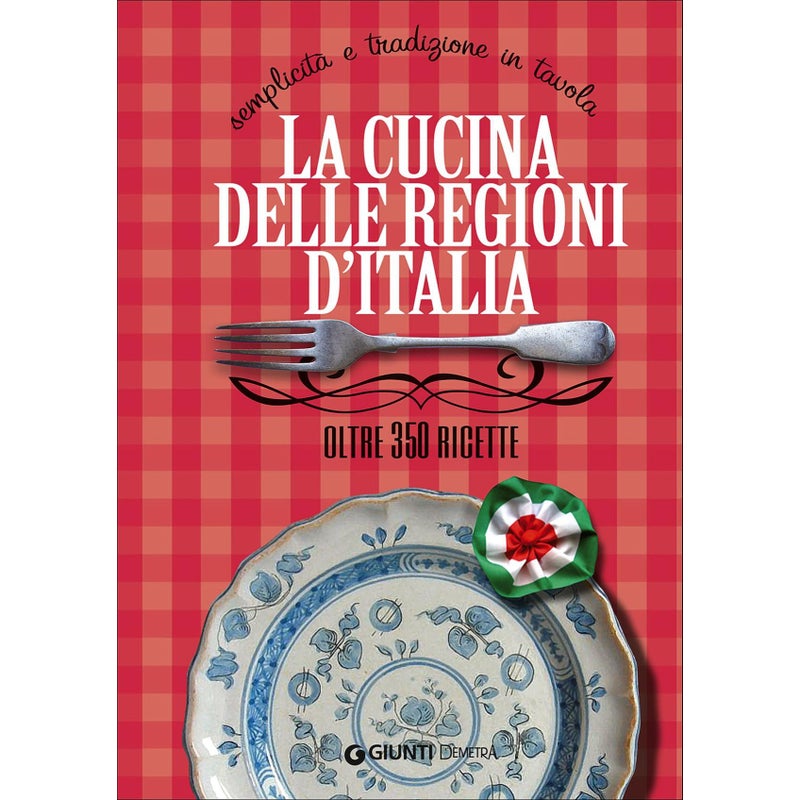 Libro La cucina delle regioni d'Italia Giunti Demetra