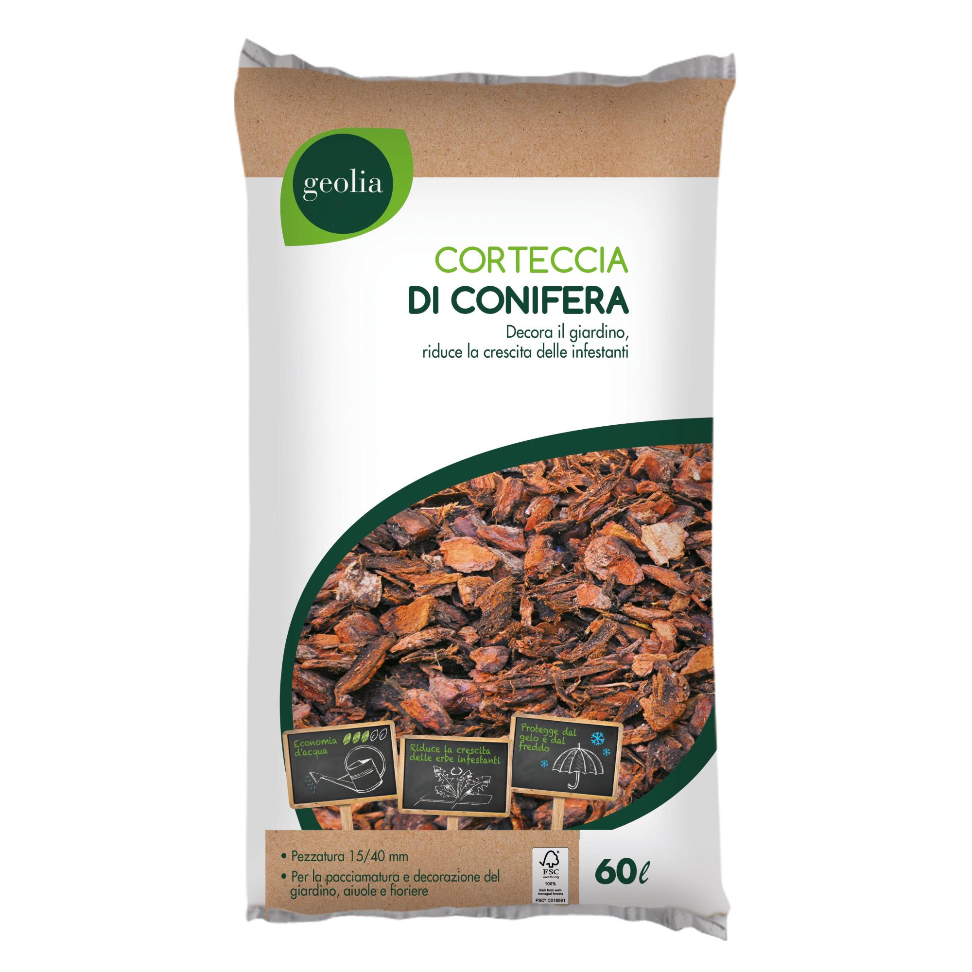 Novaterra - CORTECCIA DECORATIVA 60 Litri - CepGreen - Leader in  giardinaggio e agricoltura