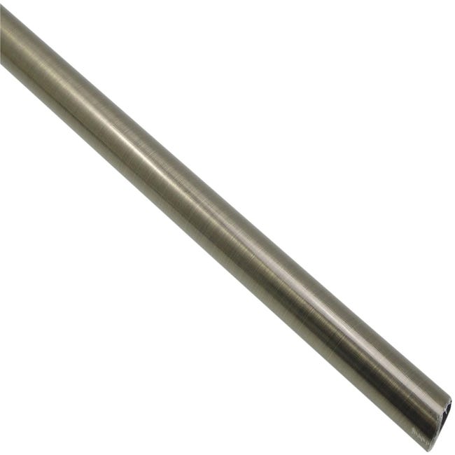Supporto doppio aperto estensibile Ø20mm Neo EASY FIX in alluminio oro  anticato 14cm INSPIRE