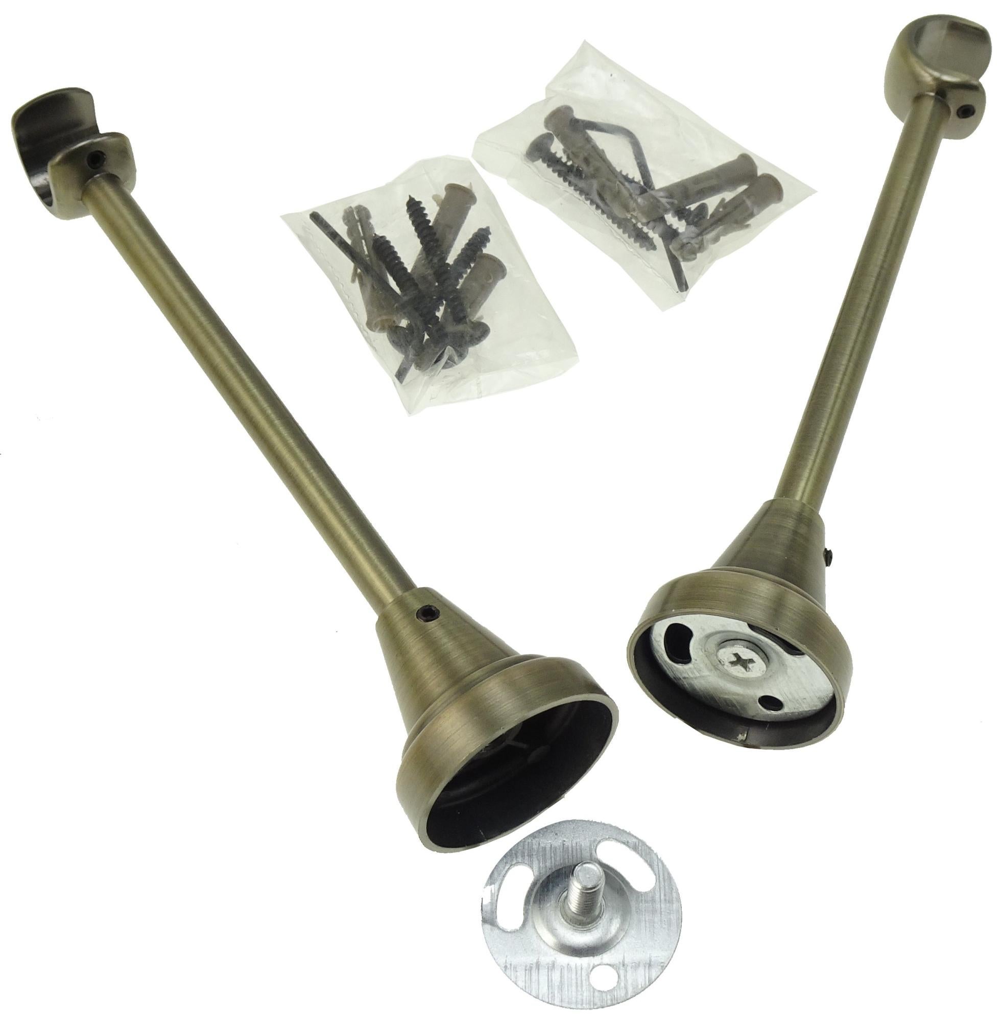 190 cm Binario per Tende Semplice, Dorato, Fissaggio al Soffitto | Leroy Merlin