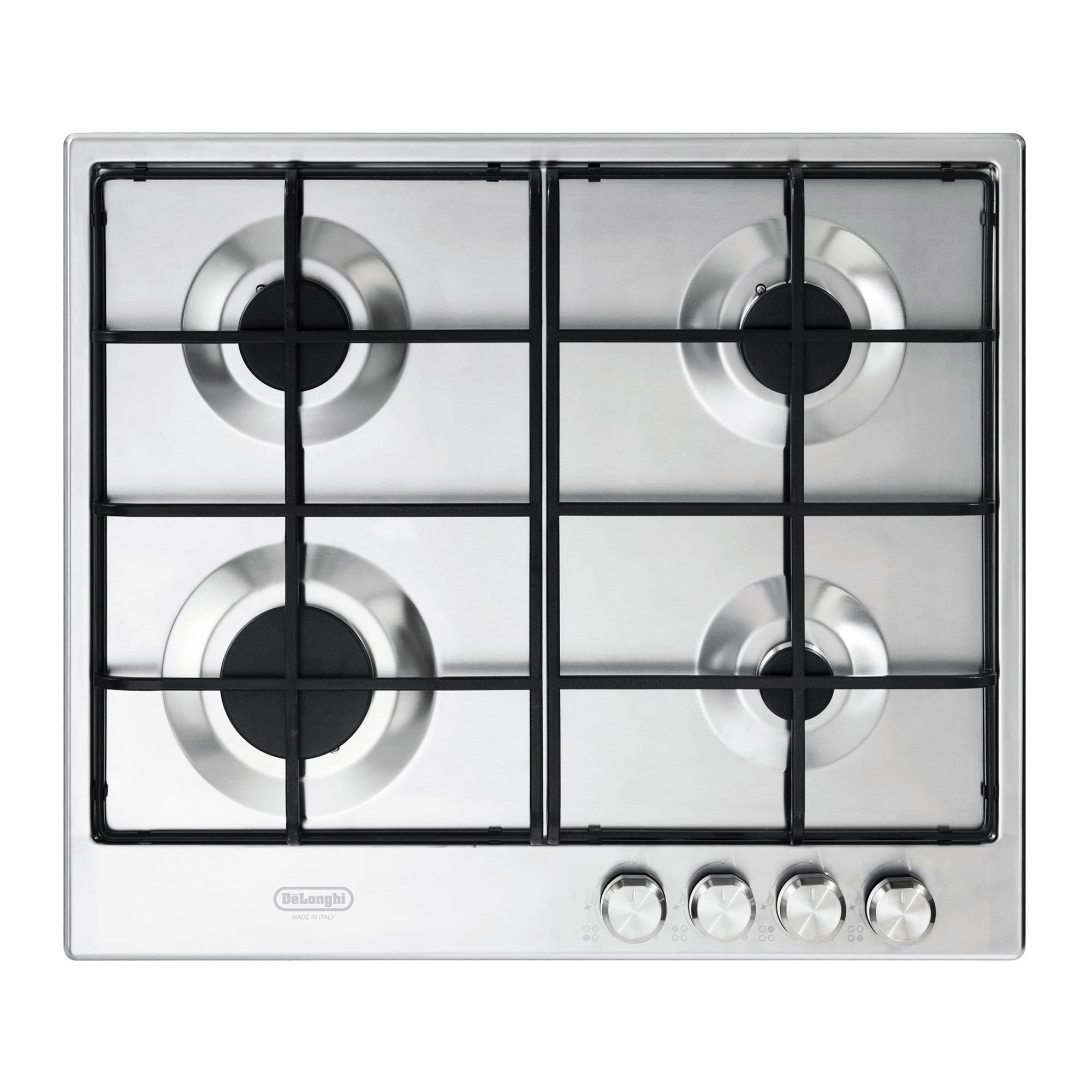 Piano Cottura A Induzione 4 Piastre - 60x50 Cm - Acciaio Inox - Da Incasso