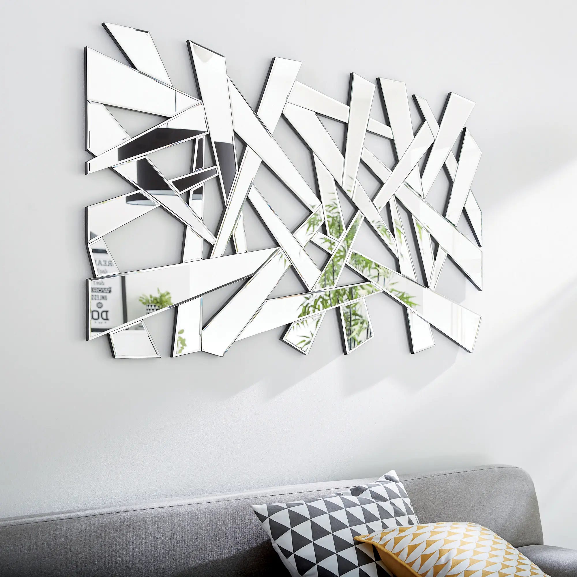 Specchio da parete rettangolare Eclat INSPIRE 110 x 70 cm