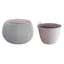 Vaso da fiori rotondo Prosperplast Nitly Splofy Bianco Vaso da fiori rotondo Prosperplast Nitly Splofy Bianco