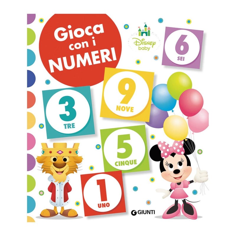 Libro Gioca con i numeri Disney