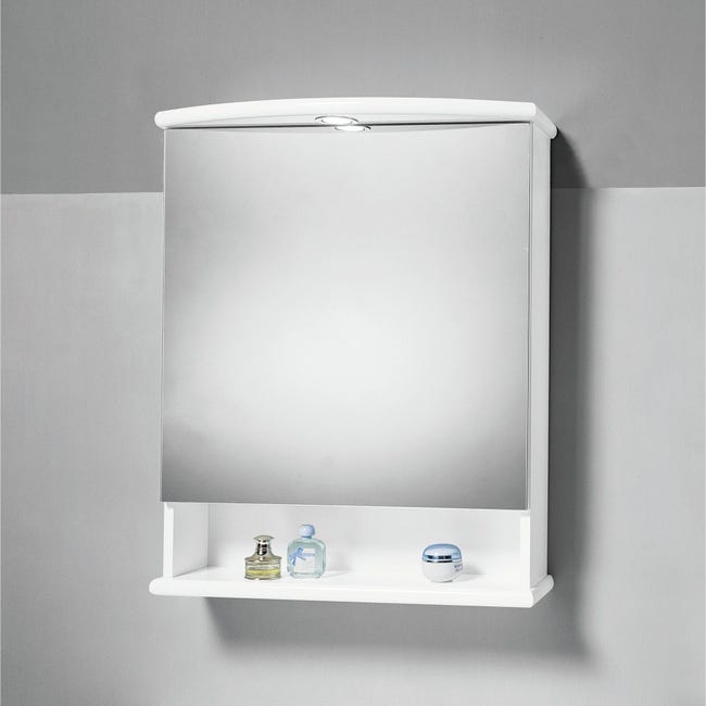 SPECCHIO CONTENITORE Specchio con contenitore con illuminazione integrata  By FALPER