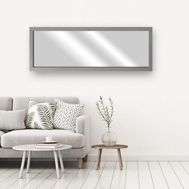 Piccolo specchio da bagno da parete, 50,8 x 40,6 cm, specchio rettangolare con cornice in metallo, specchio da parete per bagno, camera da letto, soggiorno, ingresso Piccolo specchio da bagno da parete, 50,8 x 40,6 cm, specchio rettangolare con cornice in metallo, specchio da parete per bagno, camera da letto, soggiorno, ingresso