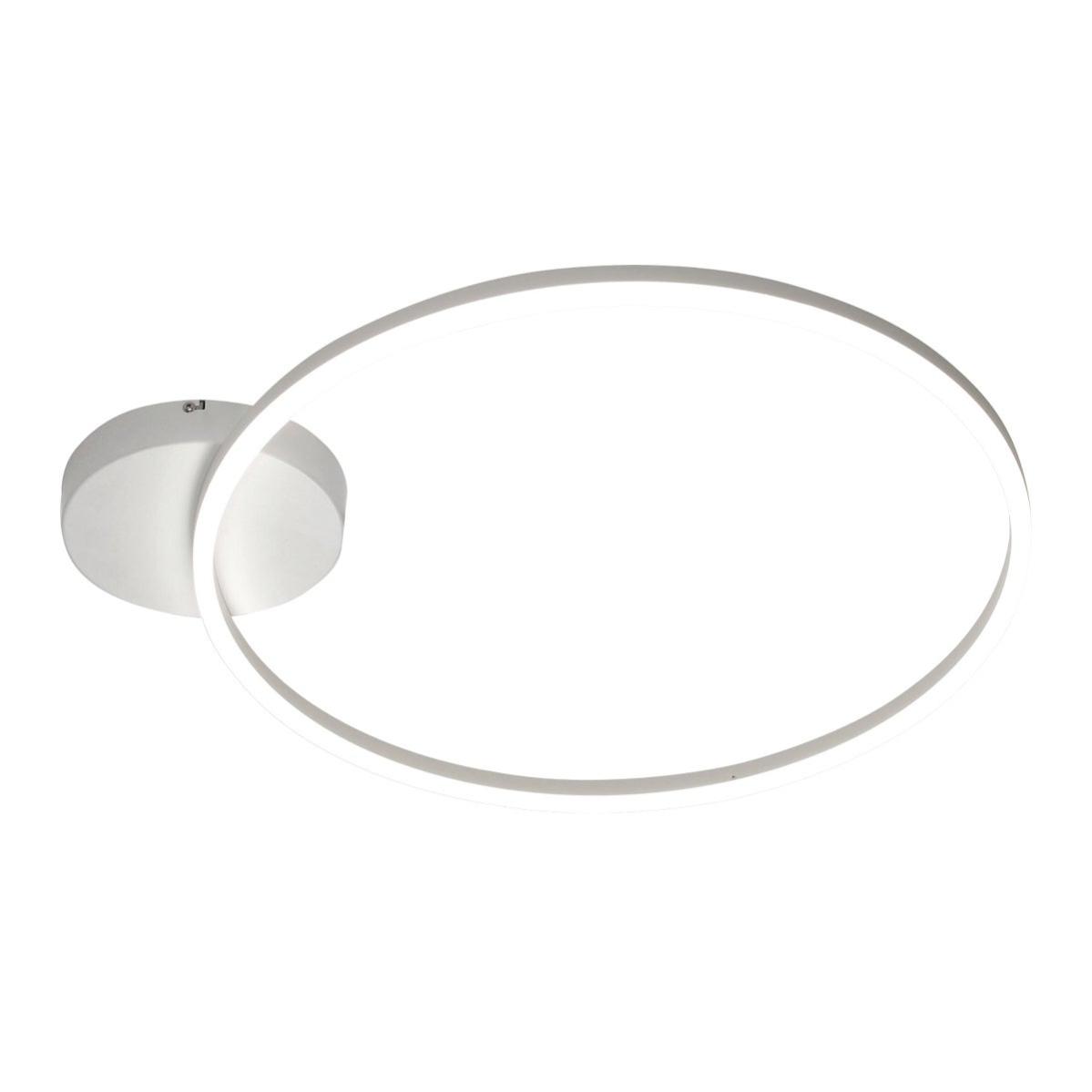 Plafoniera moderno Skyround LED , in metallo, bianco D. 60 cm Leroy