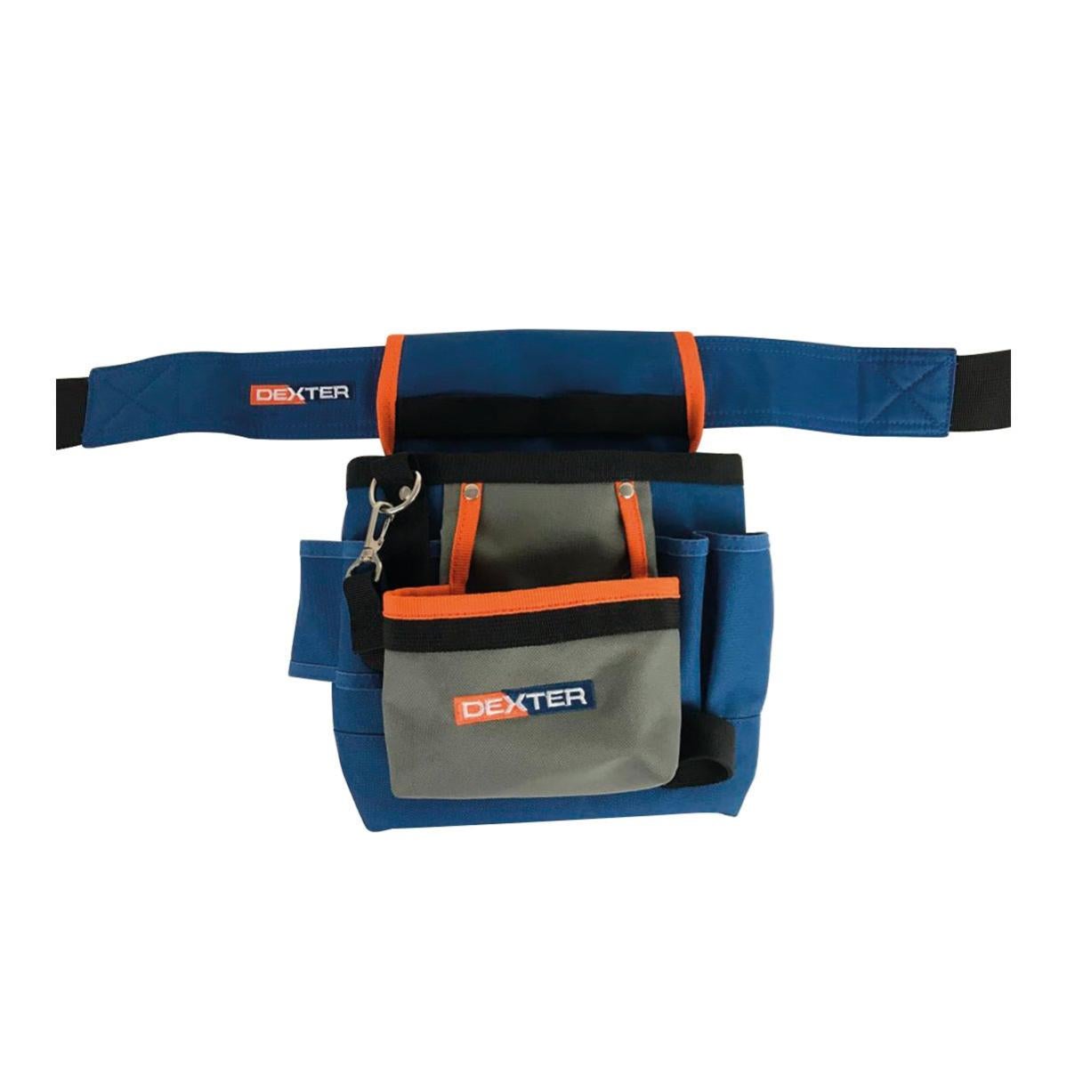 Cintura Portautensili Da Uomo Con 18 Tasche, Borsa Magnetica Per Chiodi E Viti, Supporto Per Martello E Metro, Regolabile Fino A 66" – Per Elettricisti, Falegnami E Operai Edili