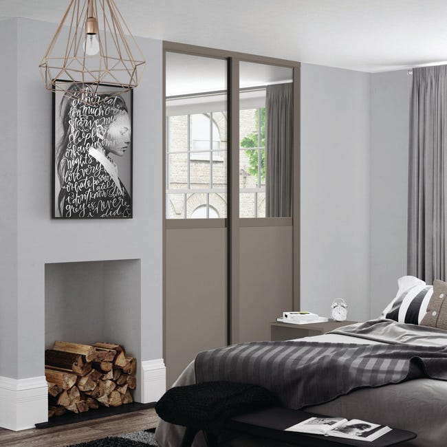 Bassetti BRENTA Foulard in 100% cotone, colore grigio perla G1 Bassetti BRENTA Foulard in 100% cotone, colore grigio perla G1