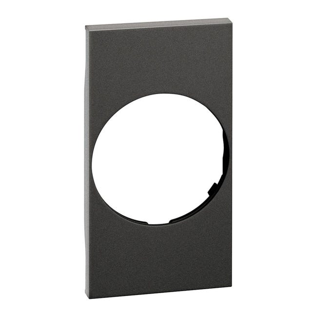 Visage telaio 1x per 1 presa interruttore dimmer nero Visage telaio 1x per 1 presa interruttore dimmer nero