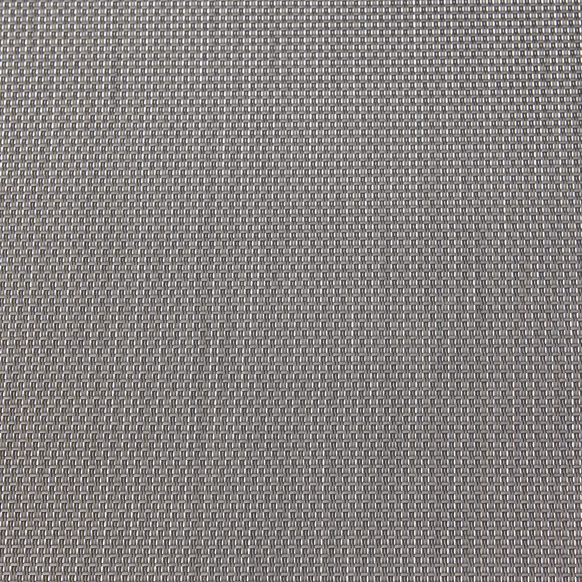 Oviala Sedia Da Giardino Nizza In Alluminio E Textilene, Grigio Antracite, Impilabile E Leggera (2,1 Kg)