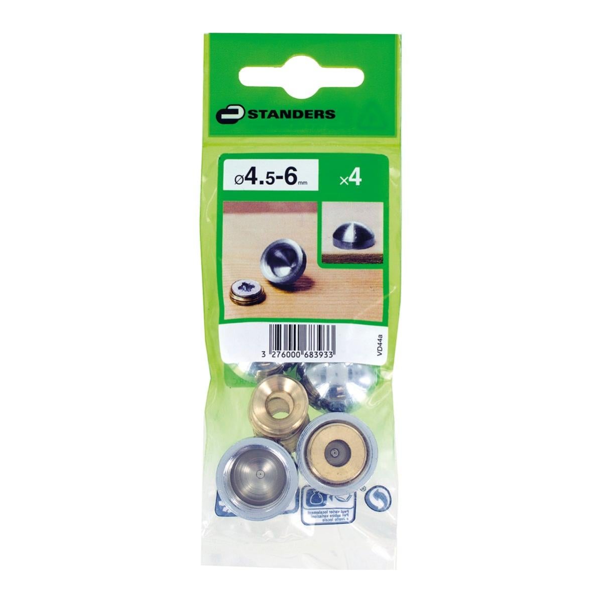 COPRIVITE ø 12 MM OTTONE NICHELATO 50PZ IT - Foto 9