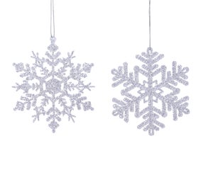 Bordo decorativo con fiocchi di neve per decorazioni natalizie 300