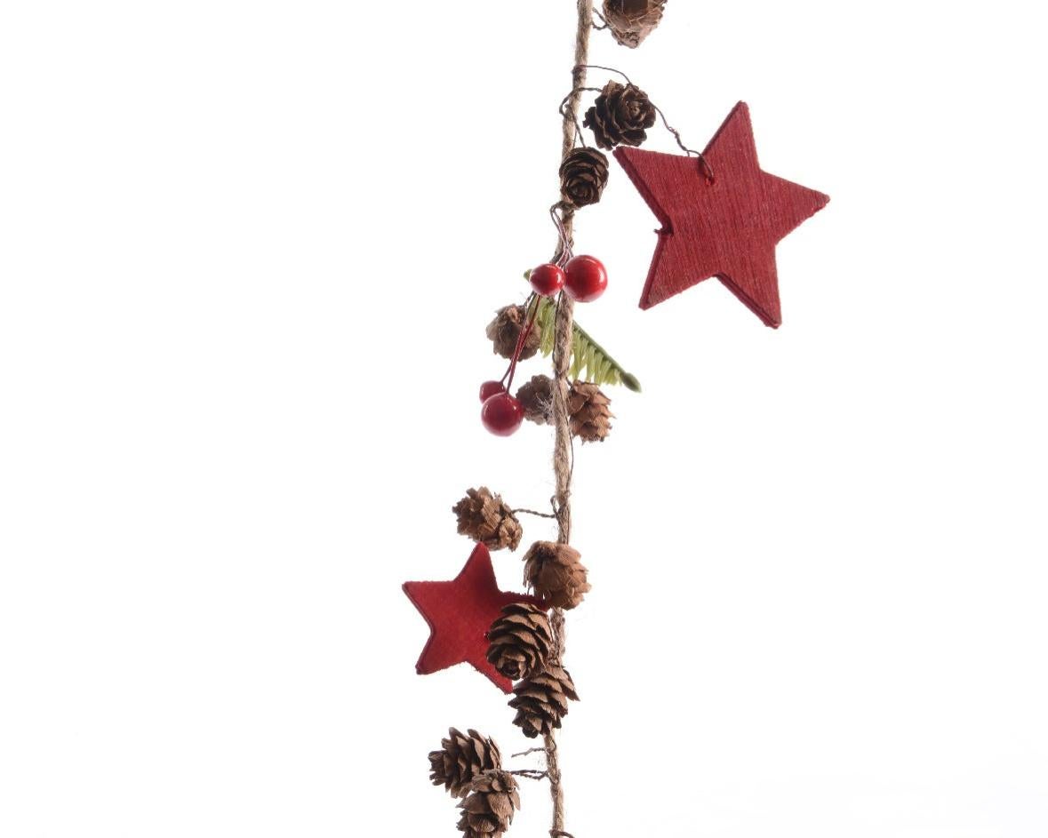 Festone di Natale con Babbo Natale
