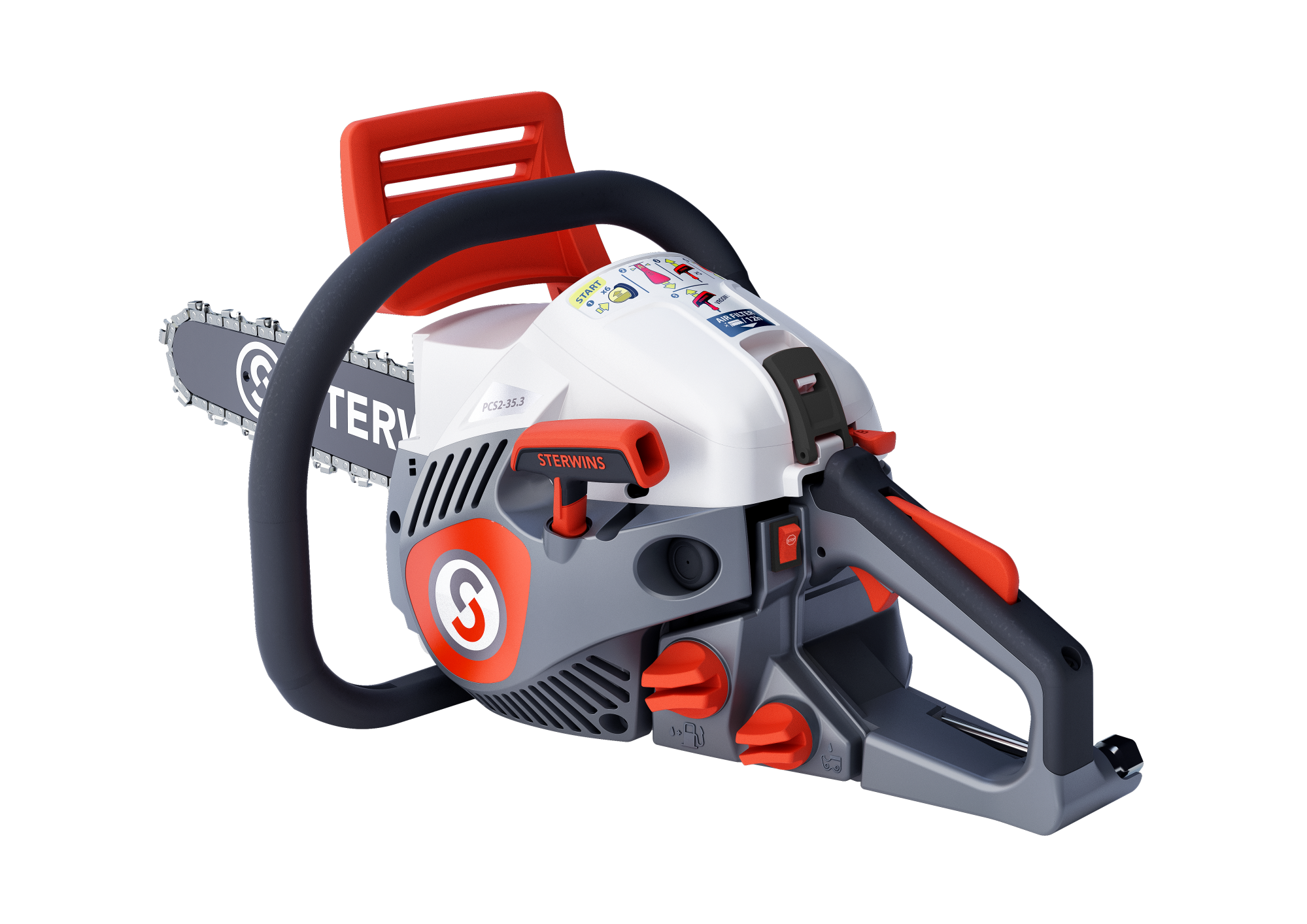 2 Catene Per Motosega 35 Cm - 1,3 Mm - 3/8" - 53 Maglie - Compatibili EFCO MT3500/3700 E Bavaria BPC1235