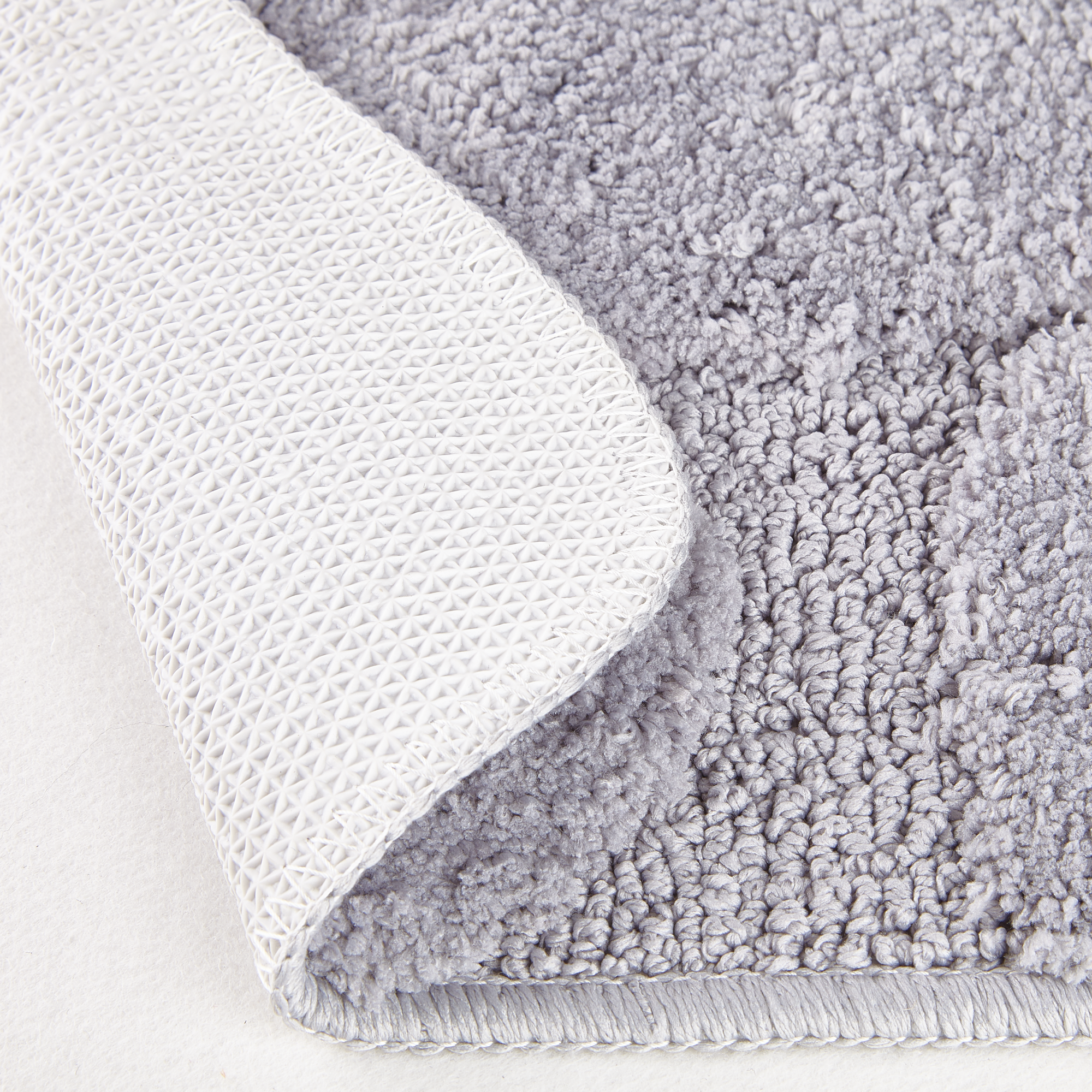 Tappeto bagno rettangolare Easy in poliestere bianco 80 x 50 cm | Leroy