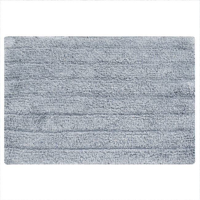 Tappeto bagno rettangolare in cotone turchese 90 x 60 cm | Leroy Merlin Tappeto bagno rettangolare in cotone turchese 90 x 60 cm | Leroy Merlin