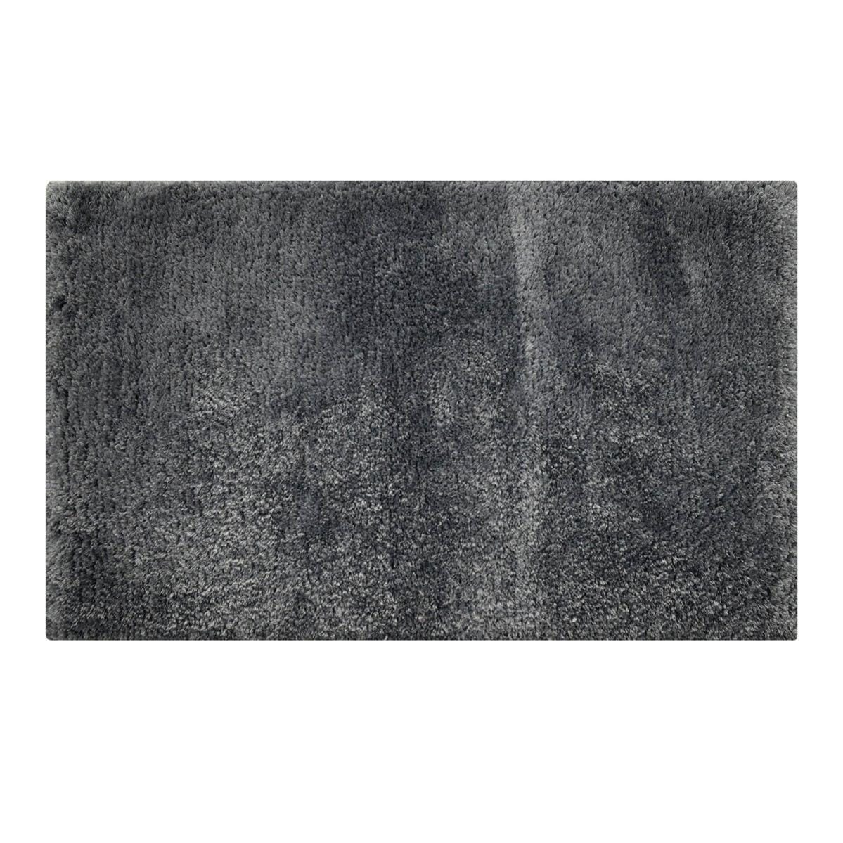 Tappeto moderno rettangolare 50x80cm nero bianco Blossom