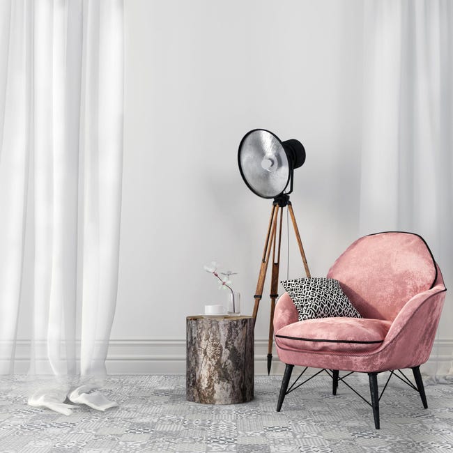 Pavimento in pvc adesivo passaggio importante Prov. Grey Multicolore Sp ...