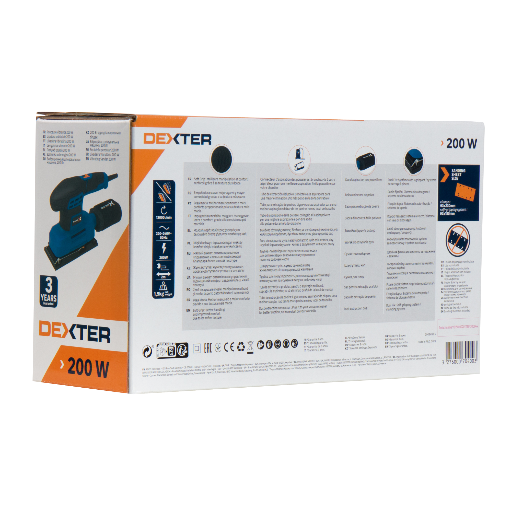 Pad Per Levigatrice Orbitale 5'' 12000 RPM – Doppia Azione Con 6 Fori E Attacco 5/16''