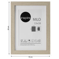 YEEPHAN Cornice quadrata 30x30 in legno di quercia con fronte in perspex, 30x30 YEEPHAN Cornice quadrata 30x30 in legno di quercia con fronte in perspex, 30x30