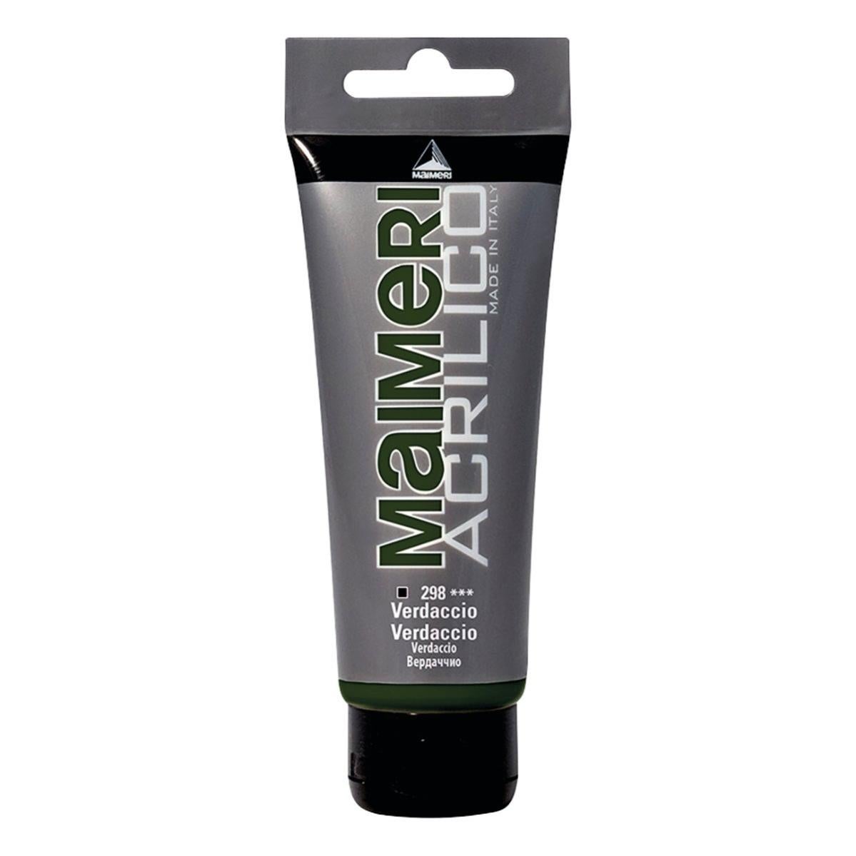 Colore Acrilico Maimeri 200 Ml - Verdaccio, Per Artisti E Studenti