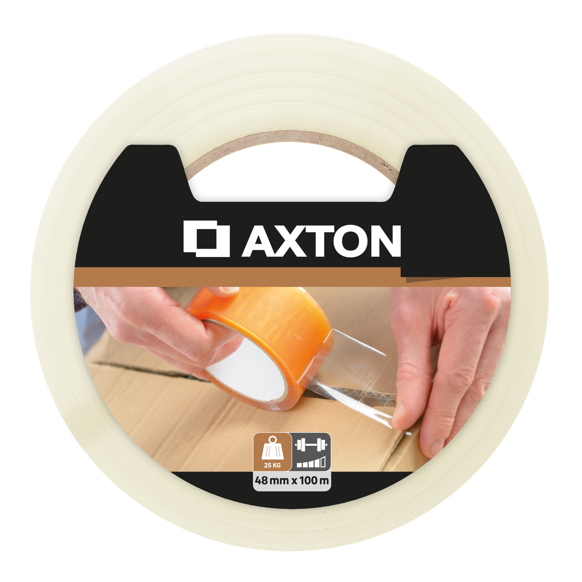 TESA Nastro Adesivo In Carta Ultra Forte, 50 Mm X 25 M, Avana - Nastri - Foto 10