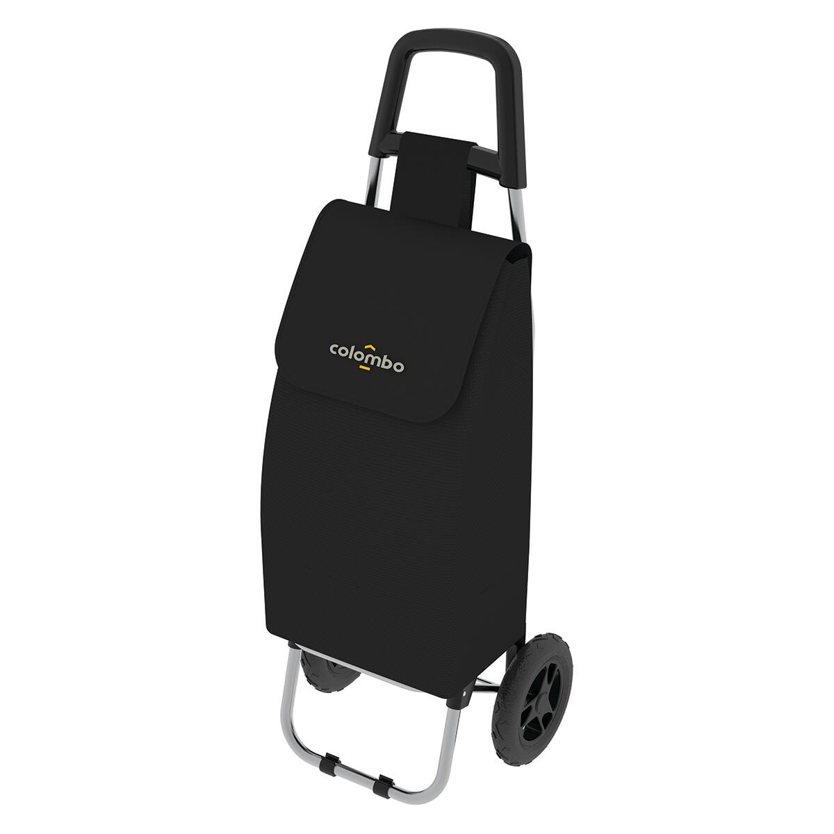 TROLLEY CARRELLO PORTA OGGETTI CON 2 RUOTE - NERO RICHIUD 8053340472404