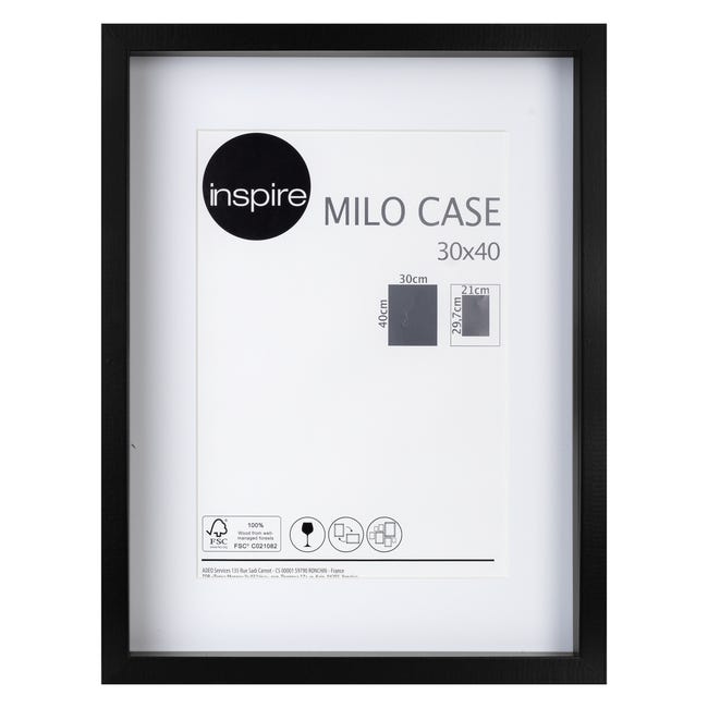 Cornice In Alluminio Per Quadri Accent 21x29,7 Cm A4 Nero Opaco Vetro Standard 2010000 Cornice In Alluminio Per Quadri Accent 21x29,7 Cm A4 Nero Opaco Vetro Standard 2010000